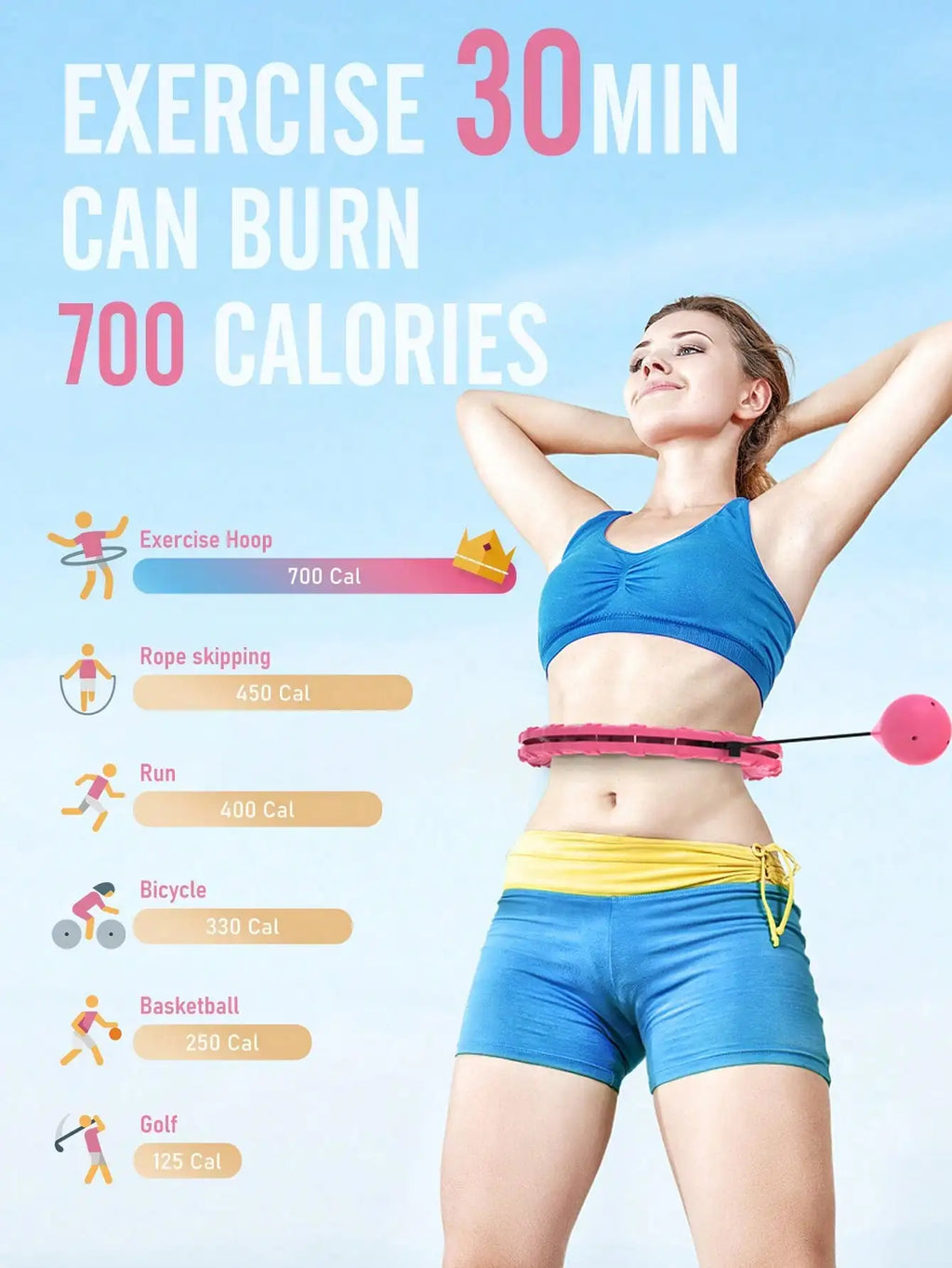 Smart Hula Hoop Fitness Fun